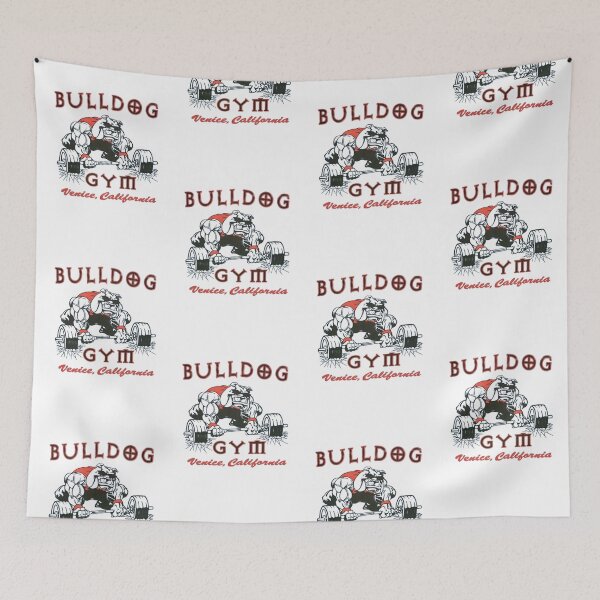 Item preview, Retro Bulldog Gym Venice California Bodybuilding designed and sold by Trezcharacts.