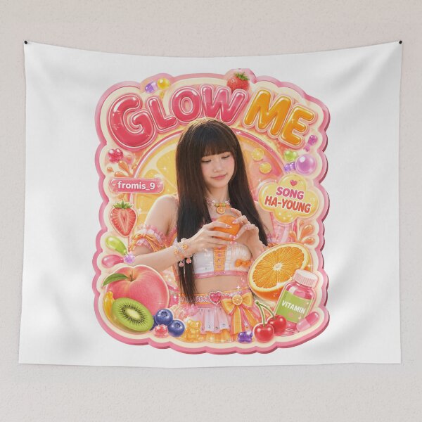 Item preview, Hayoung fromis_9 Glow Me Bright Sunset Portrait | Merch Collection designed and sold by Valereekmerch.