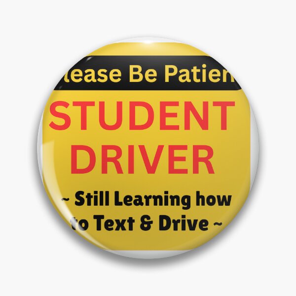 Item preview, The Real Student Driver Sticker designed and sold by trentdunn.