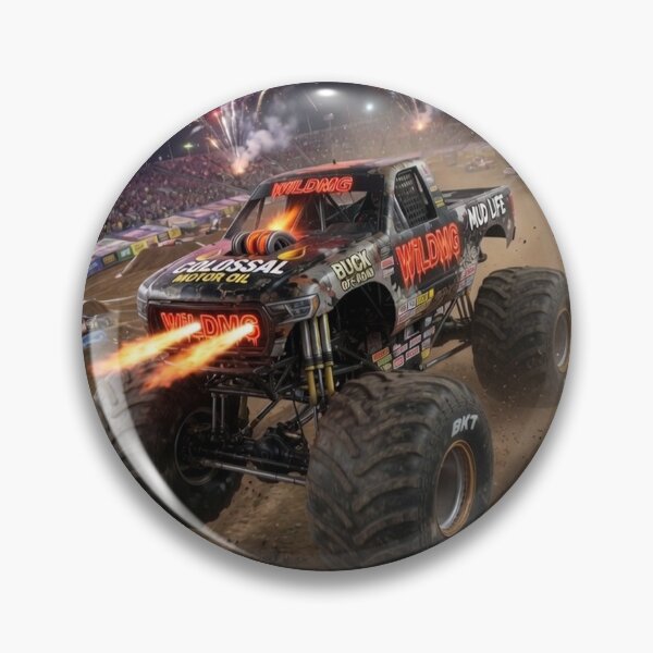 Item preview, Monster Truck WiLDMG designed and sold by PESCORAN.