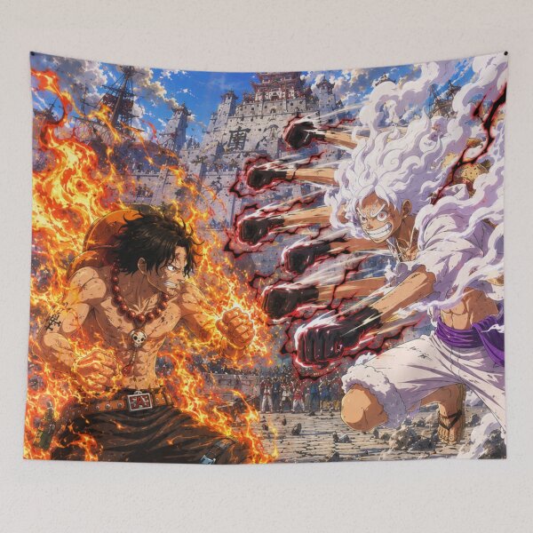 Item preview, Ace vs Luffy designed and sold by jinwooo.
