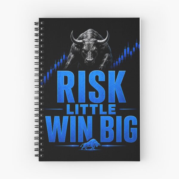 Item preview, Risk Little Win Big Trading Shirt | Forex Trader Quote | Stock Market Investor | Crypto Trading Motivation designed and sold by PipForgeStudio .