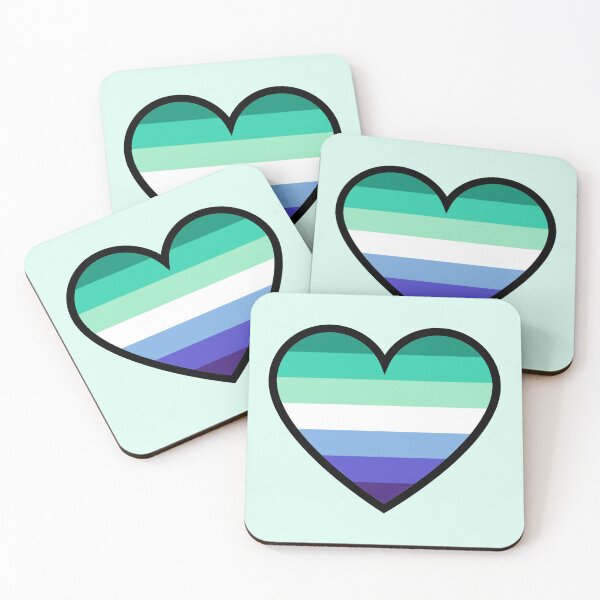 Aperçu de l'œuvre Gay Pride Heart créée et vendue par Camilla Wynter.