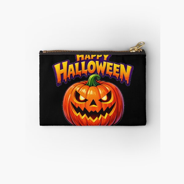 Item preview,  Happy Halloween Scary Glowing Pumpkin Face Jack O Lantern designed and sold by DeliaDesignsCo.