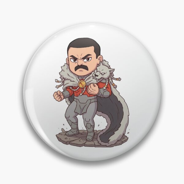 Item preview, Thragg, the Strongest Chibi (battle version) designed and sold by Villain Vault.