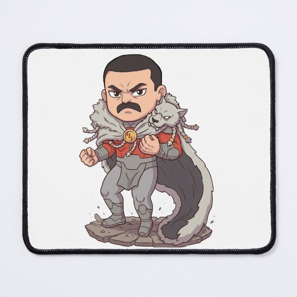 Item preview, Thragg, the Strongest Chibi (battle version) designed and sold by Villain Vault.