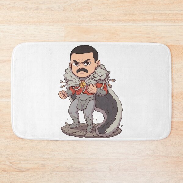 Item preview, Thragg, the Strongest Chibi (battle version) designed and sold by Villain Vault.