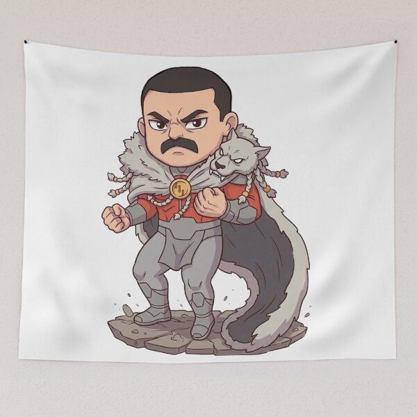 Item preview, Thragg, the Strongest Chibi (battle version) designed and sold by Villain Vault.
