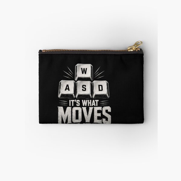 Item preview, WASD It's What Moves Me Funny PC Gamer Keyboard Gaming Design designed and sold by msaloyach.