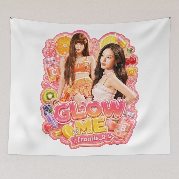 Item preview, fromis_9 Glow Me Summer Resort Fashion Art | Merch Collection designed and sold by Valereekmerch.