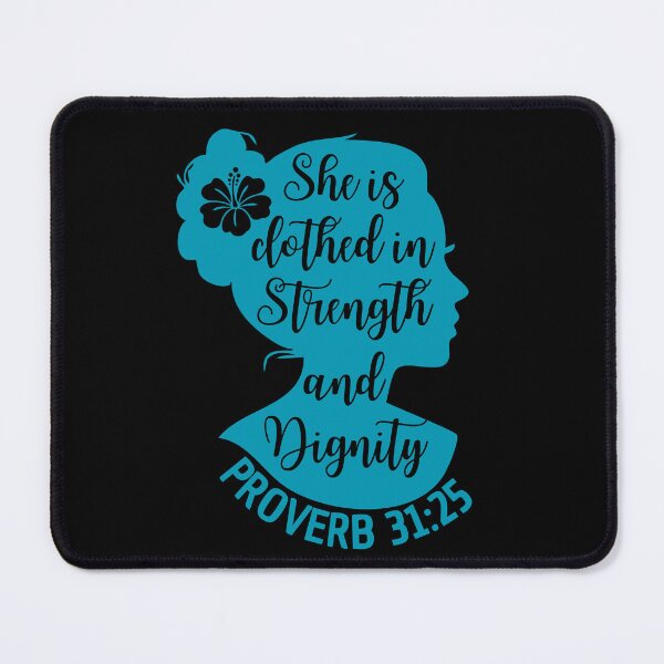 Item preview, Proverbs 31:25 – She Is Clothed with Strength and Dignity - Gospel Truth designed and sold by MoriaStore.