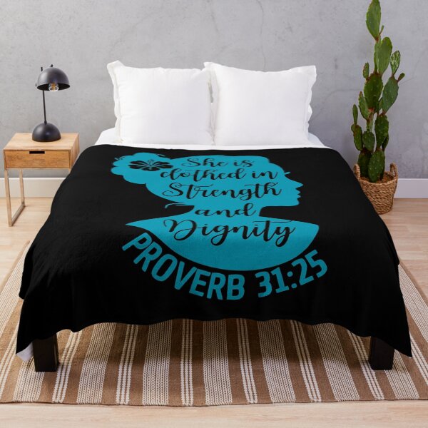 Item preview, Proverbs 31:25 – She Is Clothed with Strength and Dignity - Gospel Truth designed and sold by MoriaStore.