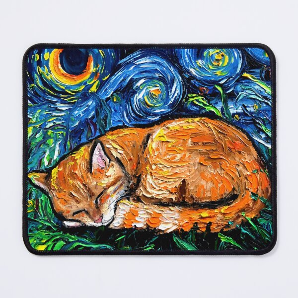 Item preview, Orange Tabby Night designed and sold by AjaTrier.