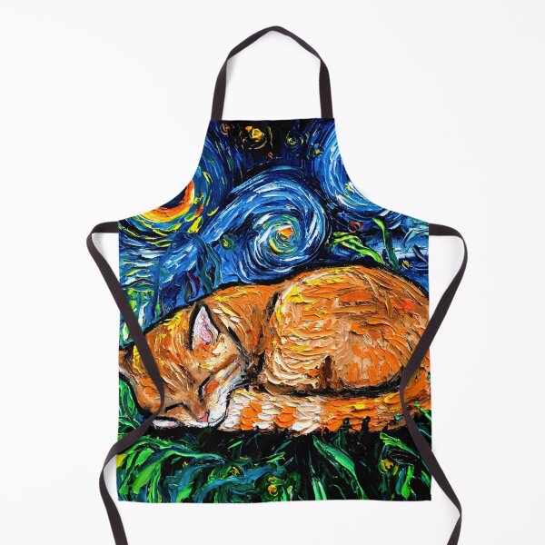 Aperçu de l'œuvre Orange Tabby Night créée et vendue par AjaTrier.