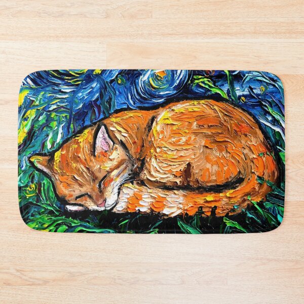 Item preview, Orange Tabby Night designed and sold by AjaTrier.