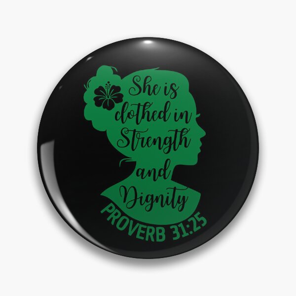 Item preview, Proverbs 31:25 – She Is Clothed with Strength and Dignity - Faith Based designed and sold by MoriaStore.