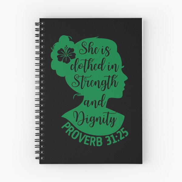Item preview, Proverbs 31:25 – She Is Clothed with Strength and Dignity - Faith Based designed and sold by MoriaStore.