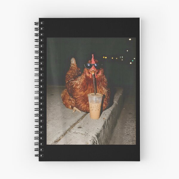 Item preview, Coffee Chicken Drinking Coffee Funny designed and sold by goombi-creative.