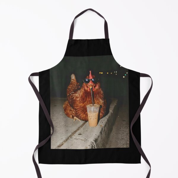 Item preview, Coffee Chicken Drinking Coffee Funny designed and sold by goombi-creative.