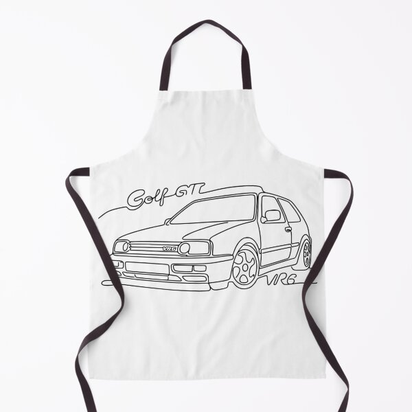 Item preview, Golf GTI VR6 – Line Art Hot Hatch Sketch designed and sold by Automotive Art by Greg.