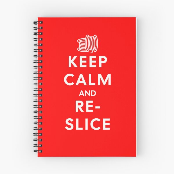 Item preview, Keep Calm and Re-Slice designed and sold by RoughPrint.