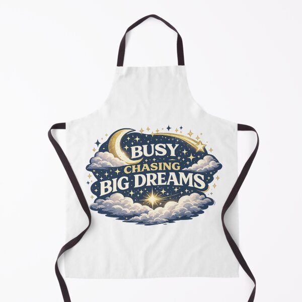 Item preview, Busy Chasing Big Dreams Motivational Moon & Stars Retro Inspirational Design designed and sold by SoulThread Studio.