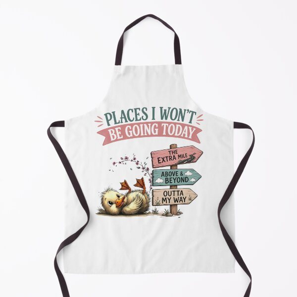 Item preview, Places I Won't Be Going Today designed and sold by Eclectic Monkey.