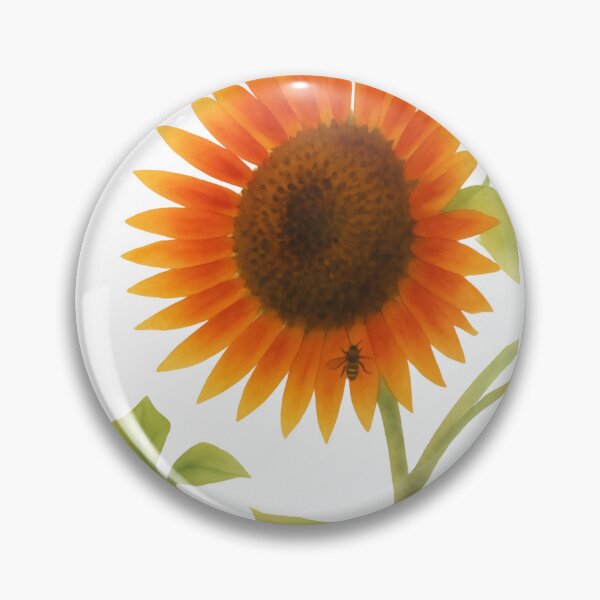 Item preview, Sunflower with Pollinator Friend designed and sold by The Insect Library.