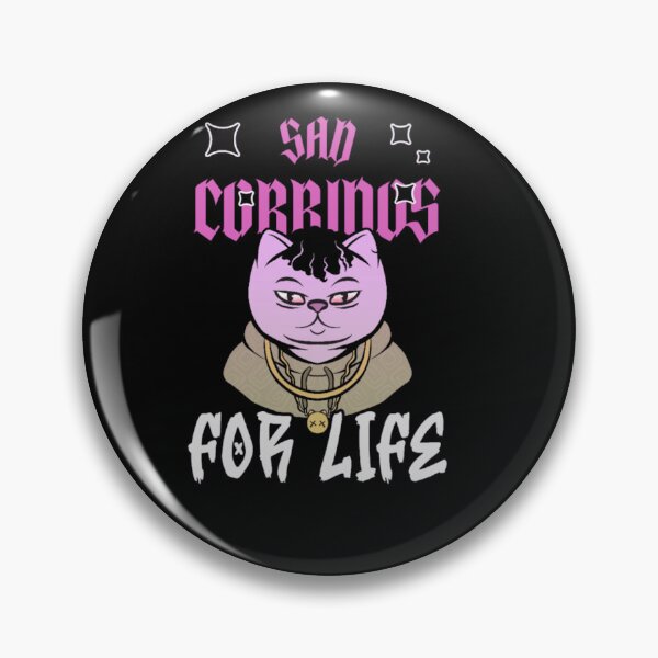 Item preview, Sad Corridos For Life - Funny Pink Cat Regional Mexican Streetwear designed and sold by GenZFashion000.
