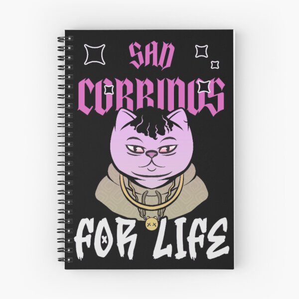 Item preview, Sad Corridos For Life - Funny Pink Cat Regional Mexican Streetwear designed and sold by GenZFashion000.