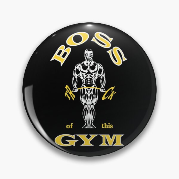Item preview, Boss Of This Gym Bodybuilding Motivation Fitness designed and sold by Trezcharacts.