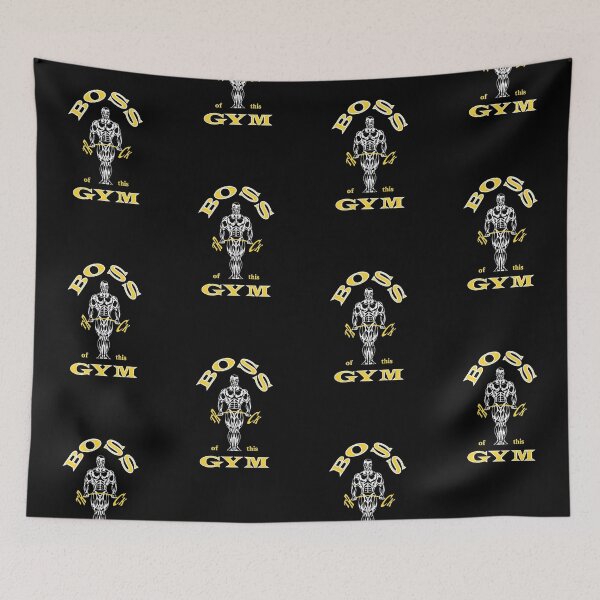 Item preview, Boss Of This Gym Bodybuilding Motivation Fitness designed and sold by Trezcharacts.