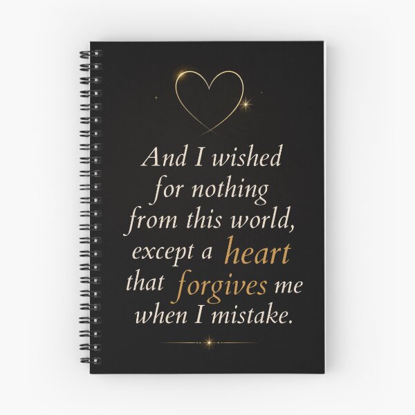 Item preview, The Forgiving Heart Arabic Poetry Aesthetic Typography designed and sold by SakinahArt.