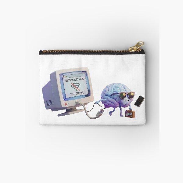 Item preview, Offline Brain Tech Mashup Quote Vacation Ease Give your mind permission to go offline Relaxation designed and sold by MoqunaDesign.