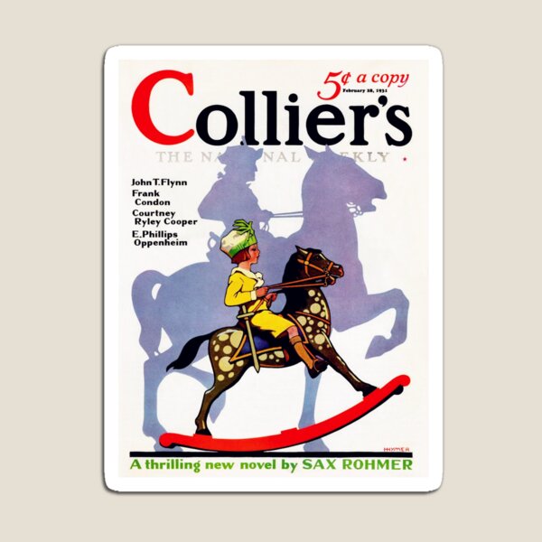Item preview, Collier's Magazine Cover – February 28, 1931 designed and sold by Donkey's Salad.
