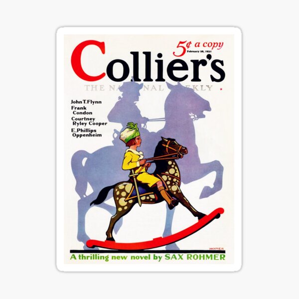 Item preview,  Collier's Magazine Cover – February 28, 1931 designed and sold by Donkey's Salad.