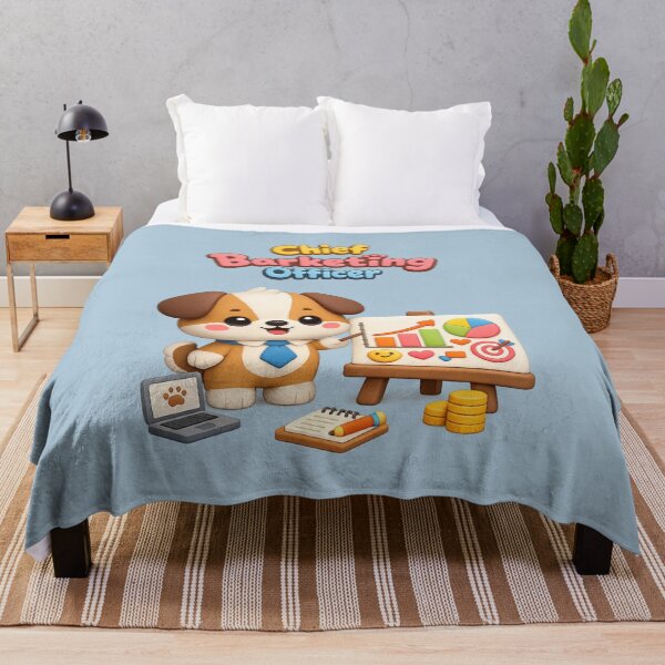 Item preview, Chief Barketing (Marketing) Officer Cute Dog | Kawaii 3D Puppy Business Cartoon designed and sold by Moons Studio.