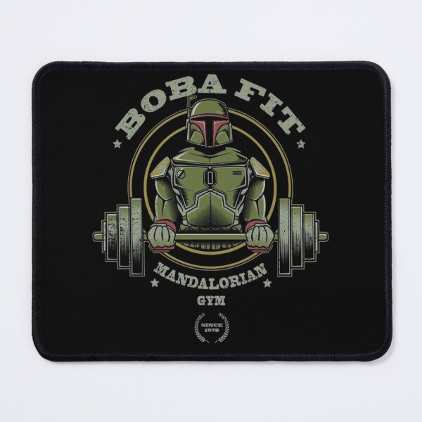 Item preview, Boba Fit Mandalorian Gym Sci-Fi Fitness Mashup designed and sold by Trezcharacts.