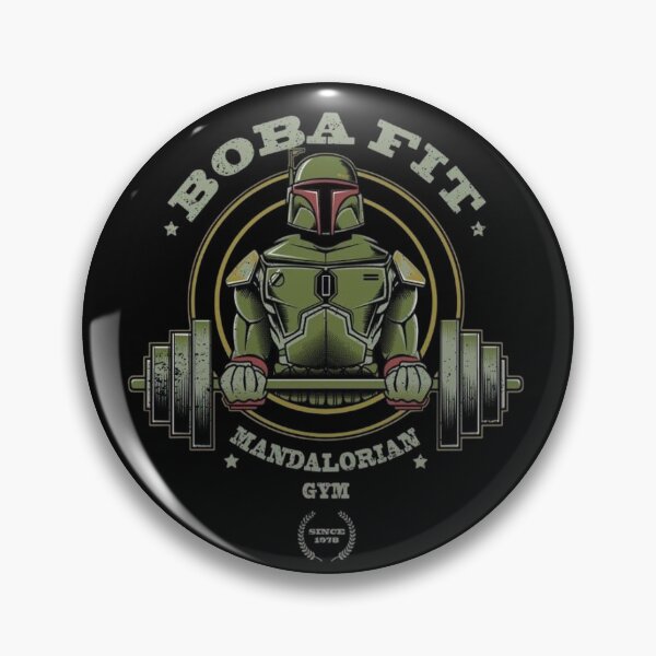Item preview, Boba Fit Mandalorian Gym Sci-Fi Fitness Mashup designed and sold by Trezcharacts.