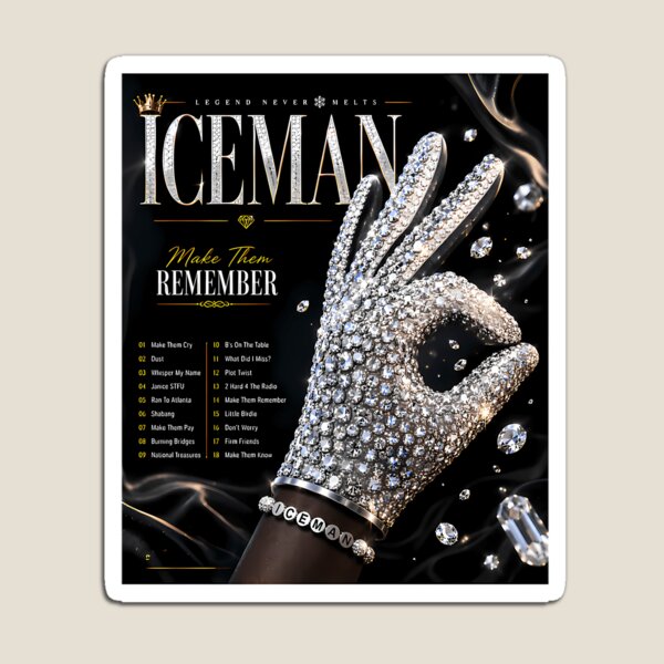 Item preview, Make Them REMEMBER Iceman Album Drake designed and sold by lauradumitriu.