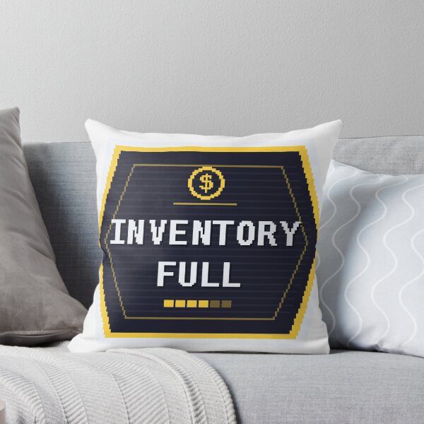 Item preview, Inventory Full — Funny RPG Gamer designed and sold by One More Run.