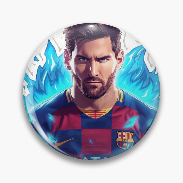 Item preview, Leo Messi Anime Edit Sticker designed and sold by Farinsta.