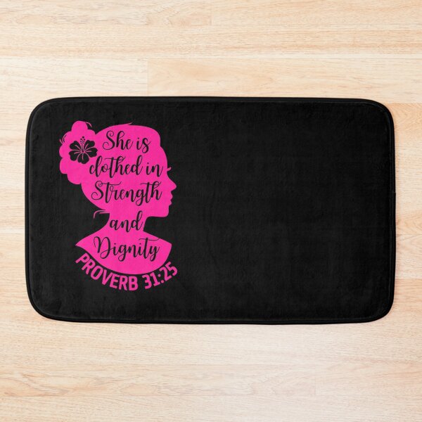 Item preview, Proverbs 31:25 – She Is Clothed with Strength and Dignity - Faith Design designed and sold by MoriaStore.