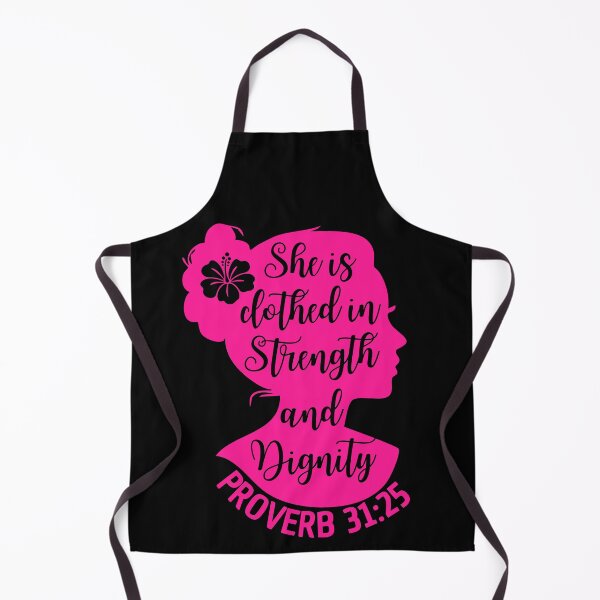 Item preview, Proverbs 31:25 – She Is Clothed with Strength and Dignity - Faith Design designed and sold by MoriaStore.