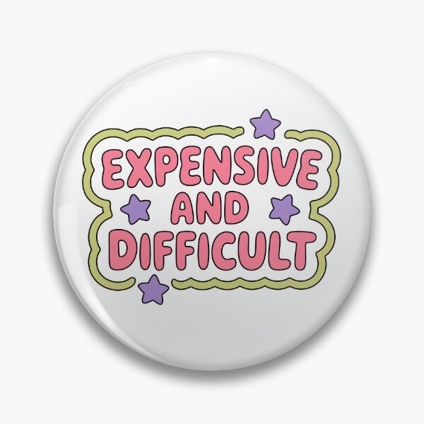 Item preview, Expensive And Difficult designed and sold by ladycerebellum.