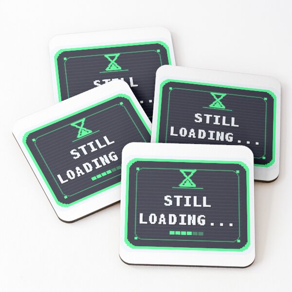 Item preview, Still Loading — Funny Gamer Sticker designed and sold by One More Run.