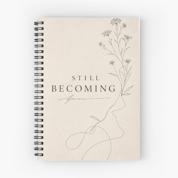 Item preview, Still Becoming Minimalist Line Art Print designed and sold by SoftSpaceDesign.
