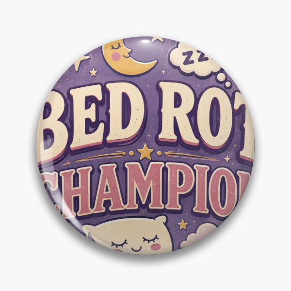 Item preview, Bed Rot Champion Sticker designed and sold by RedRubyBubble.
