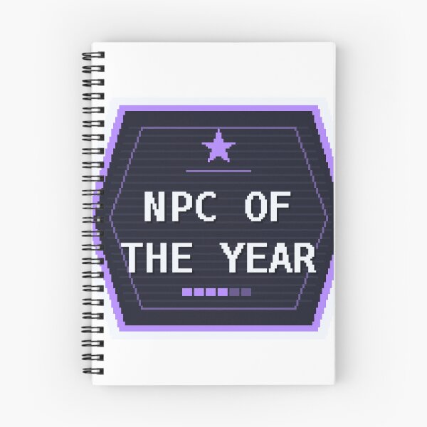 Item preview, NPC of the Year — Funny Gamer Meme Sticker designed and sold by One More Run.