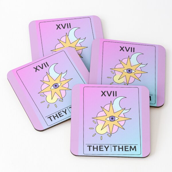 Item preview, They/Them Star Tarot  designed and sold by Appalachian Witch Co.